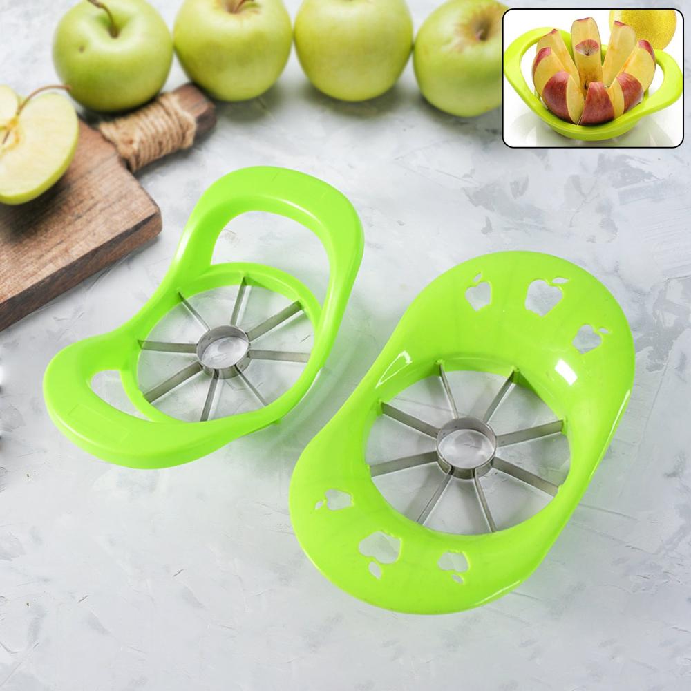 Multi-Purpose Fruit Slicer Apple Cutter With 8 Stainless Steel Blades (1 Pc) - Application: As Per Product Requirement