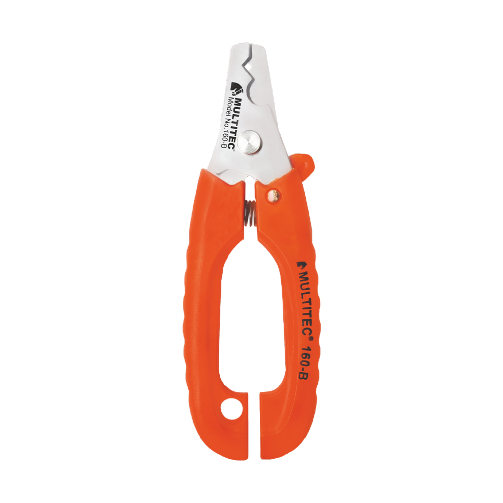 Stainless Steel Wire Stripper And Cutter 160b - Color: Orange