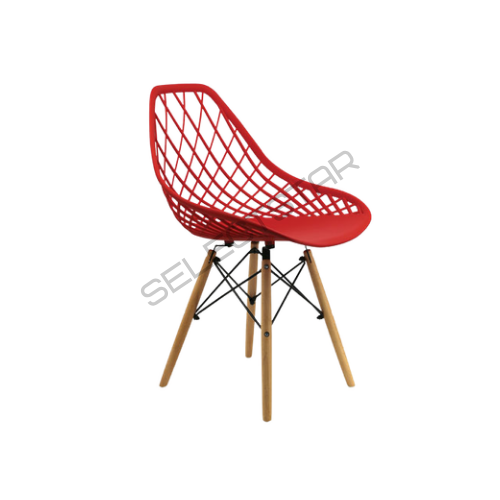 Lotus Cafe Chairs - Material: Plastic