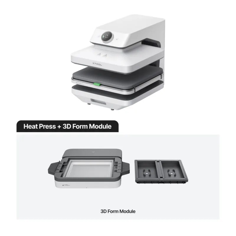Pre-Sale Xtool Wonderpress The First 3D Auto Heat Press With Switchable Creativity(3D Craft Module) - Voltage: 220 Volt (V)