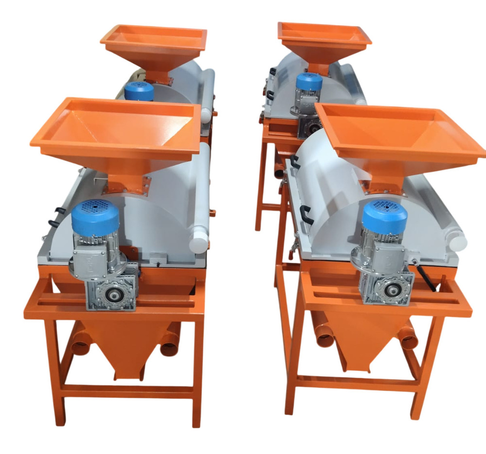 Automatic Vegetable And Dry Fruits Polishing Machine