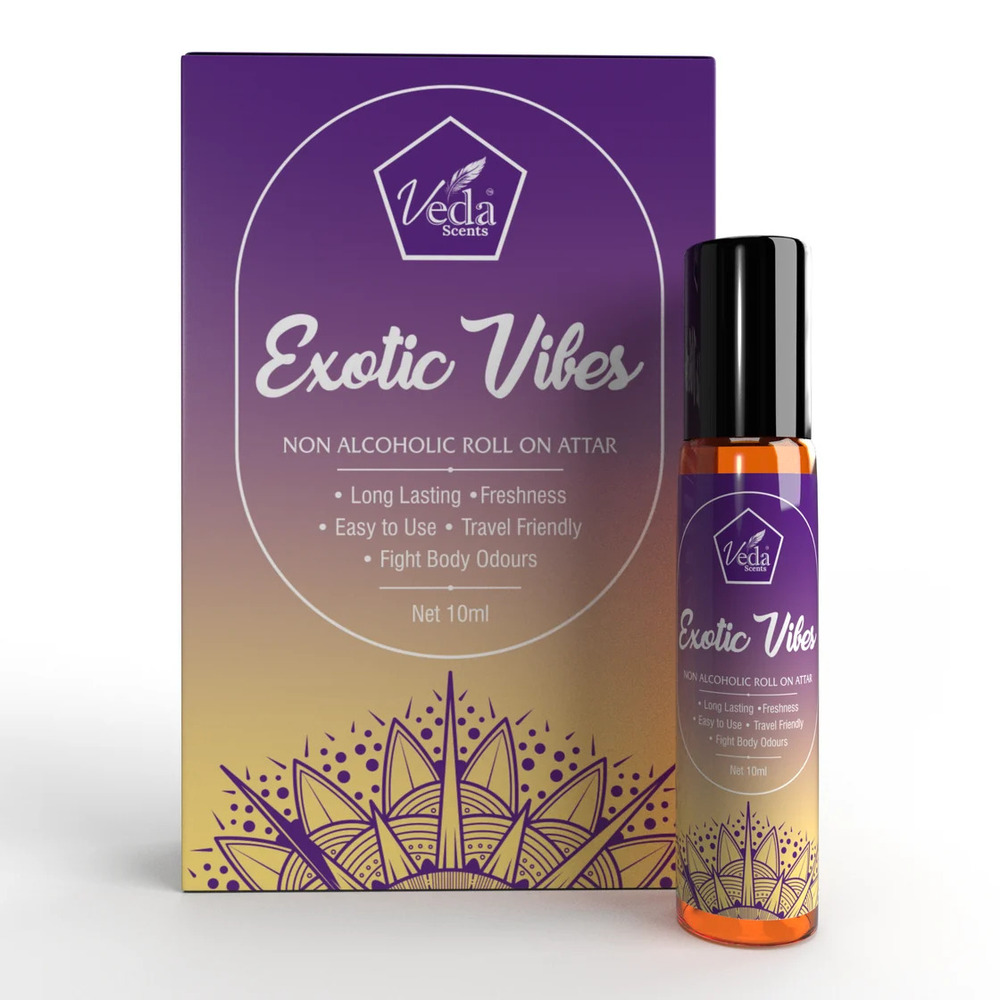Veda Scents Exotic Vibes Roll On Attar