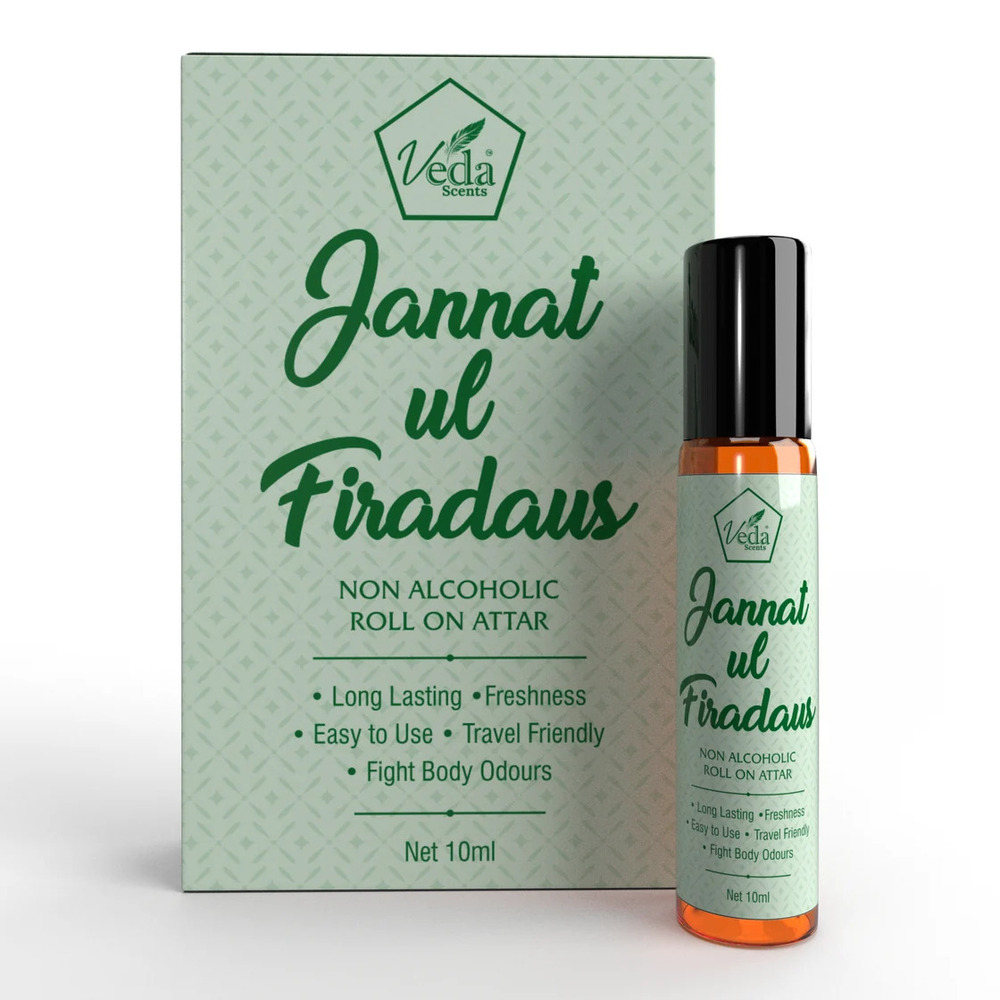 Veda Scents Jannat Ul Firdaus Roll On Attar