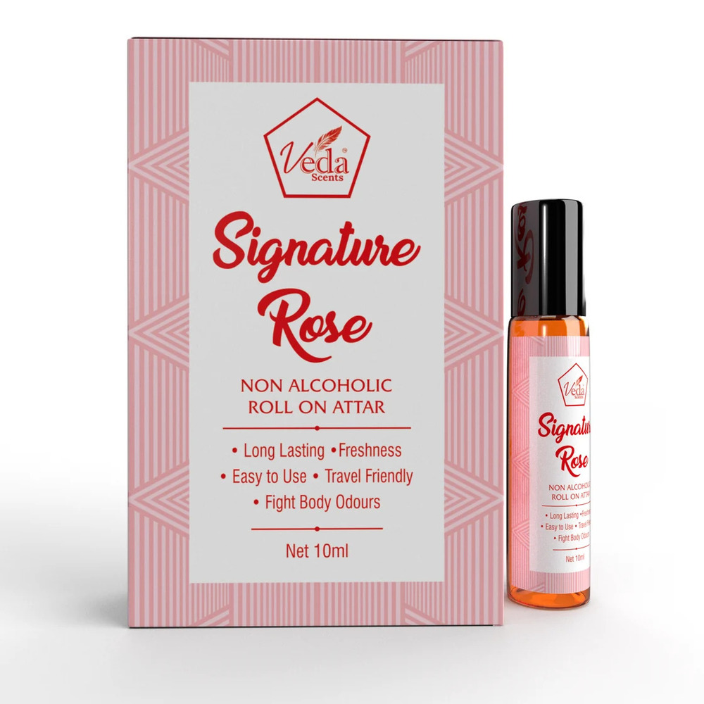 Veda Scents Signature Rose Roll On Attar