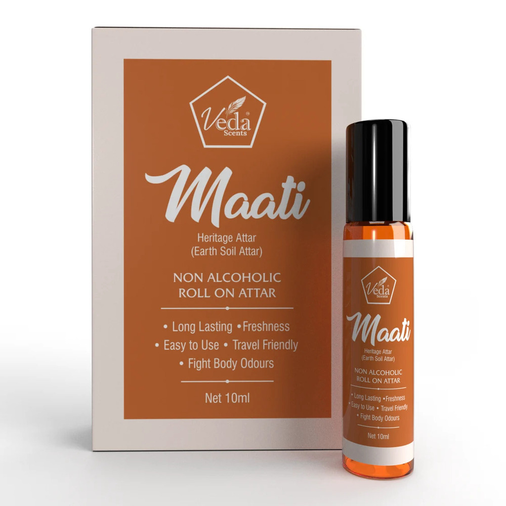 Veda Scents Maati Attar Roll On Attar - Chemical Name: .