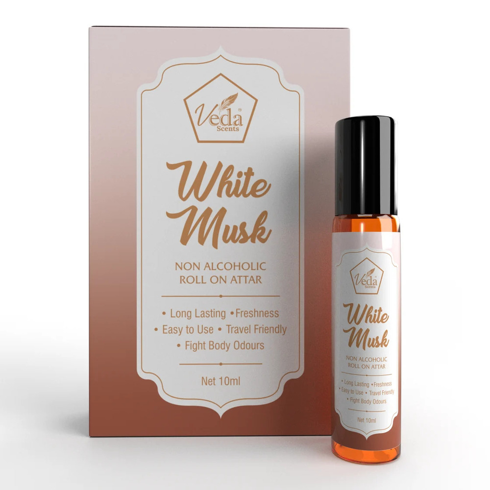 Veda Scents White Musk Roll On Attar