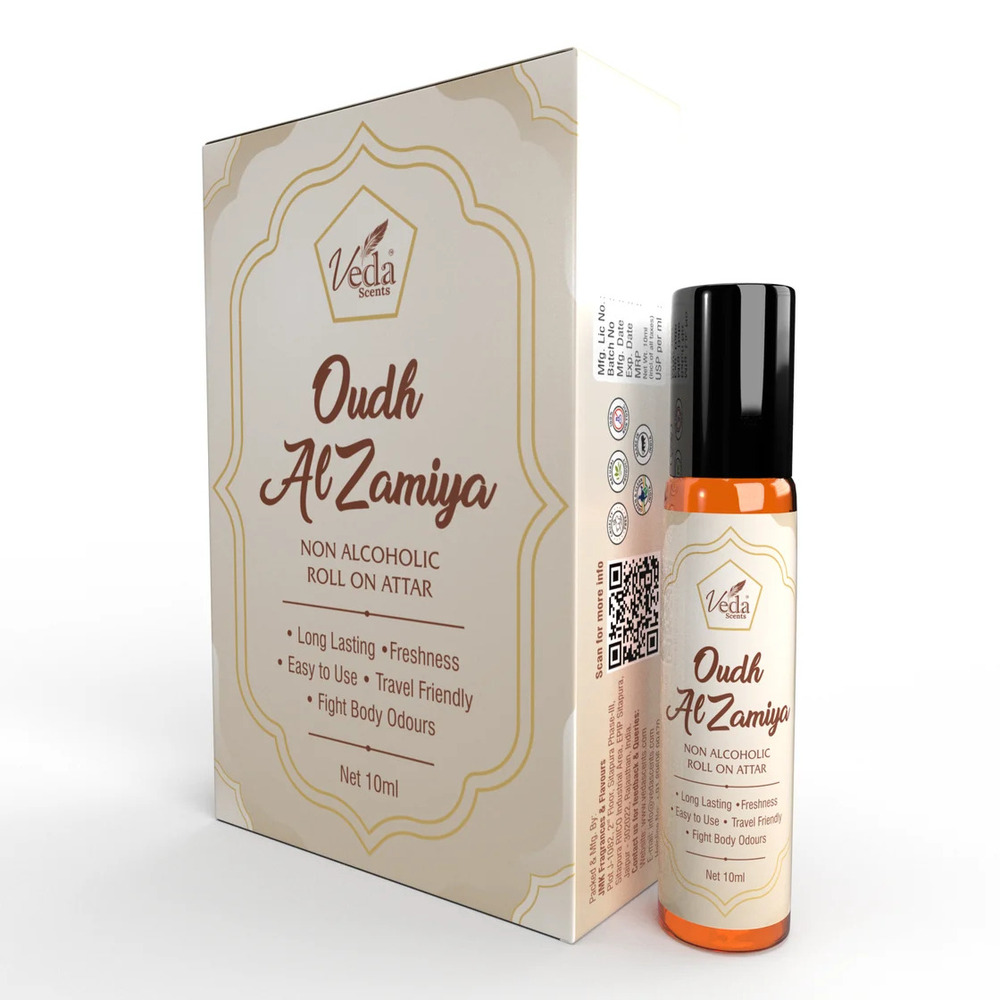 Veda Scent Oudh Al Zamiya Roll On Attar