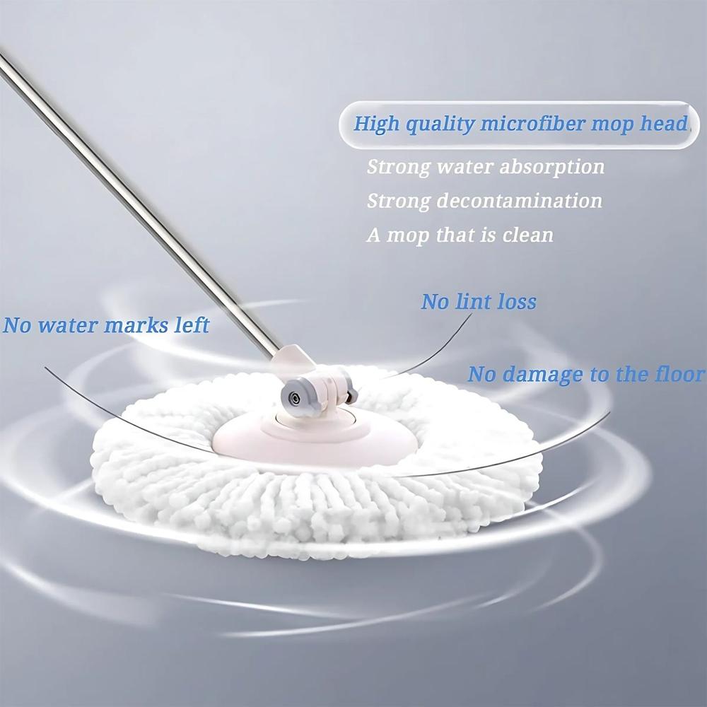 Microfiber Spin Mop Refill Head 360 Rotating Mop (1 Pc) - Application: As Per Product Requirement