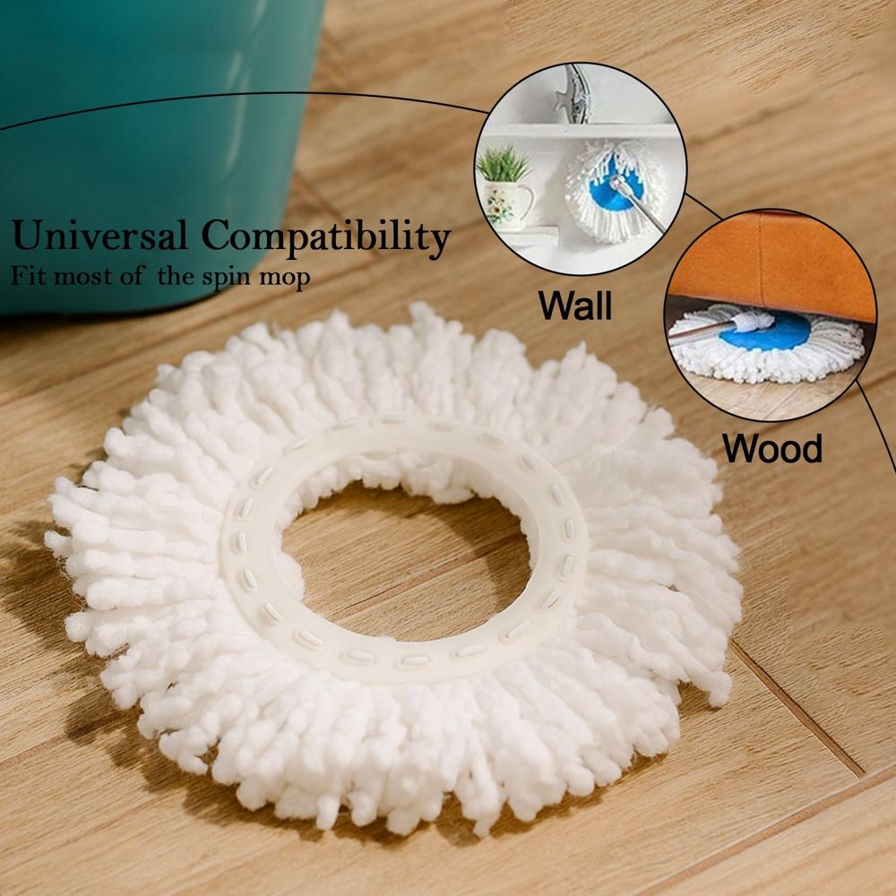 Microfiber Spin Mop Refill Head 360 Rotating Mop (1 Pc) - Application: As Per Product Requirement