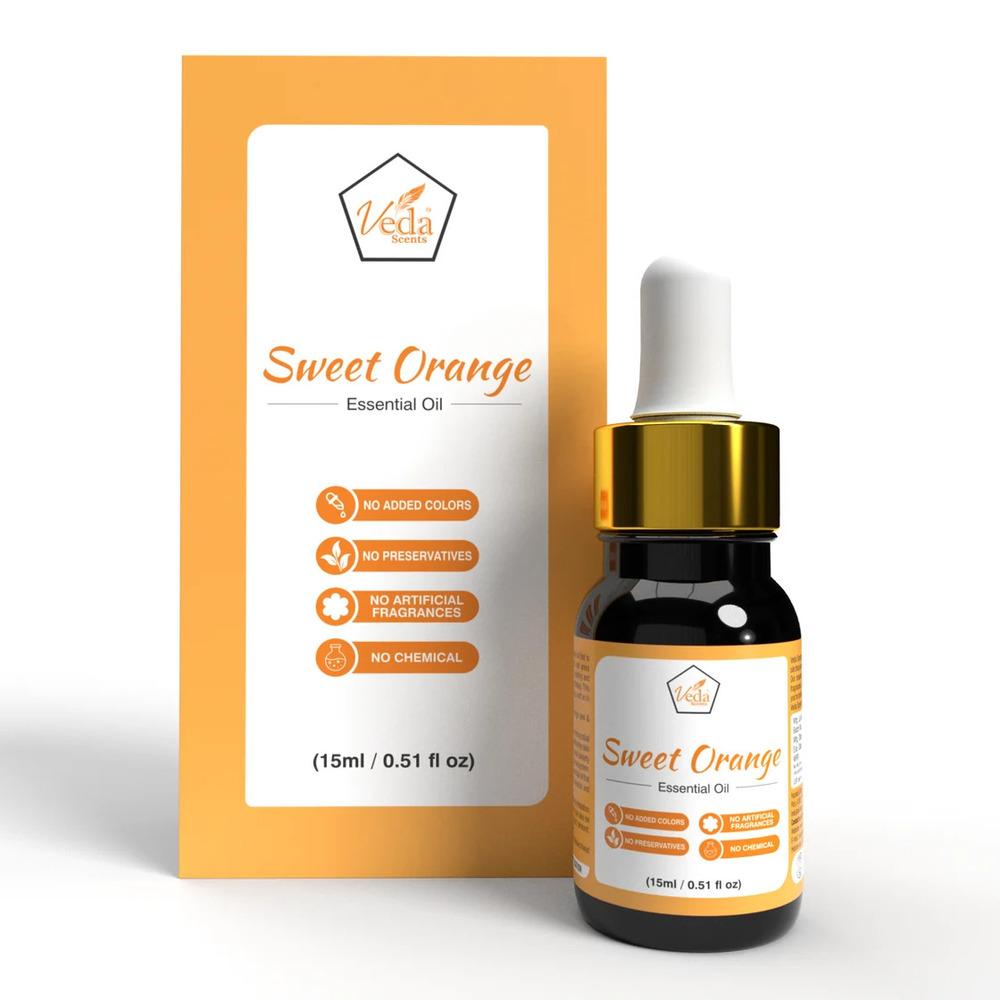 Veda Scents Sweet Orange Essential Oil