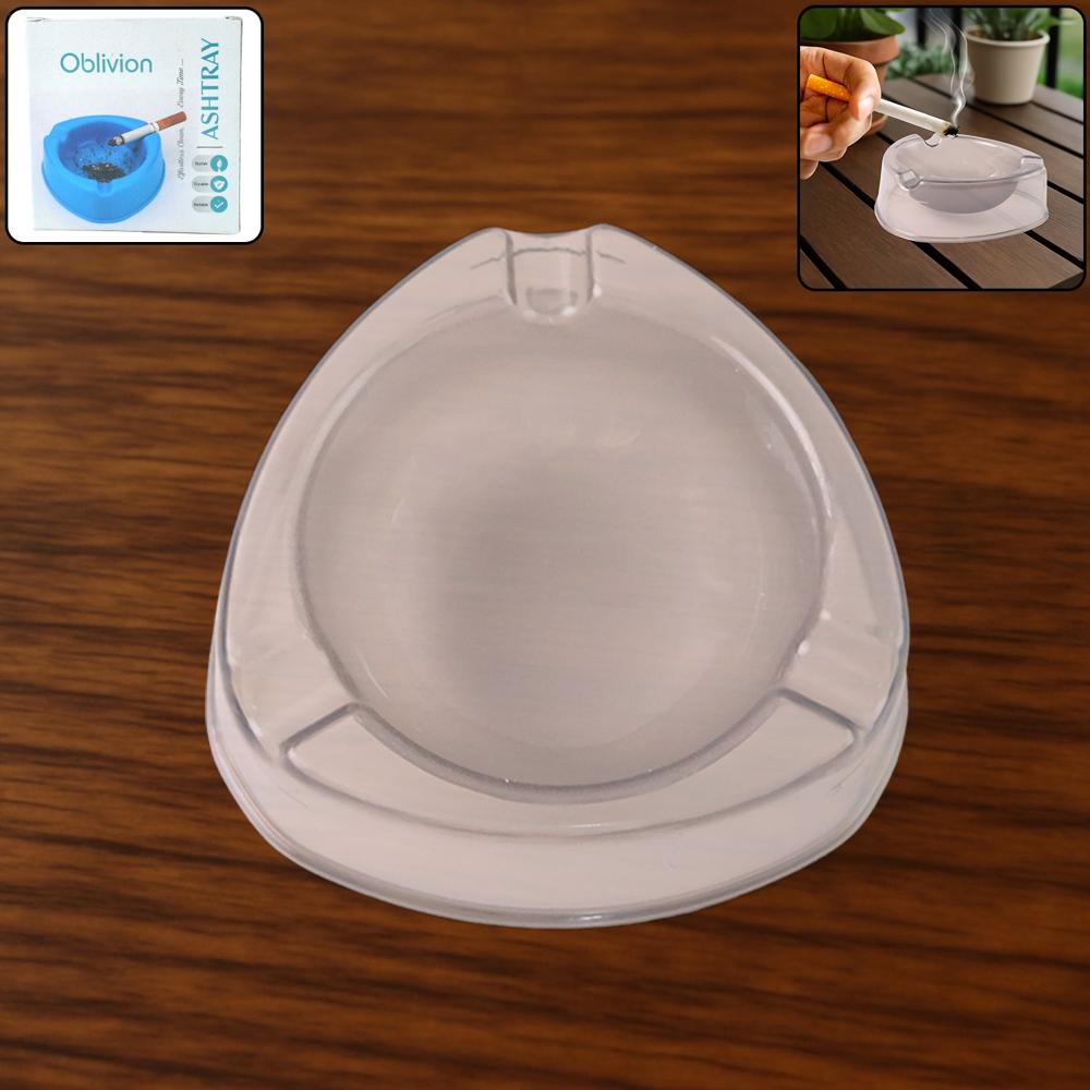 Oblivion Transparent White Ashtray - Application: As Per Product Requirement