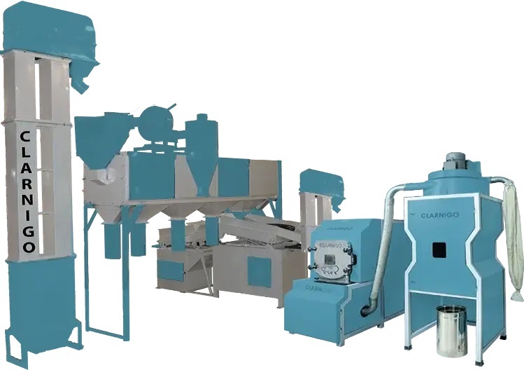 Multi Grain Seeds Cleaning Plant
