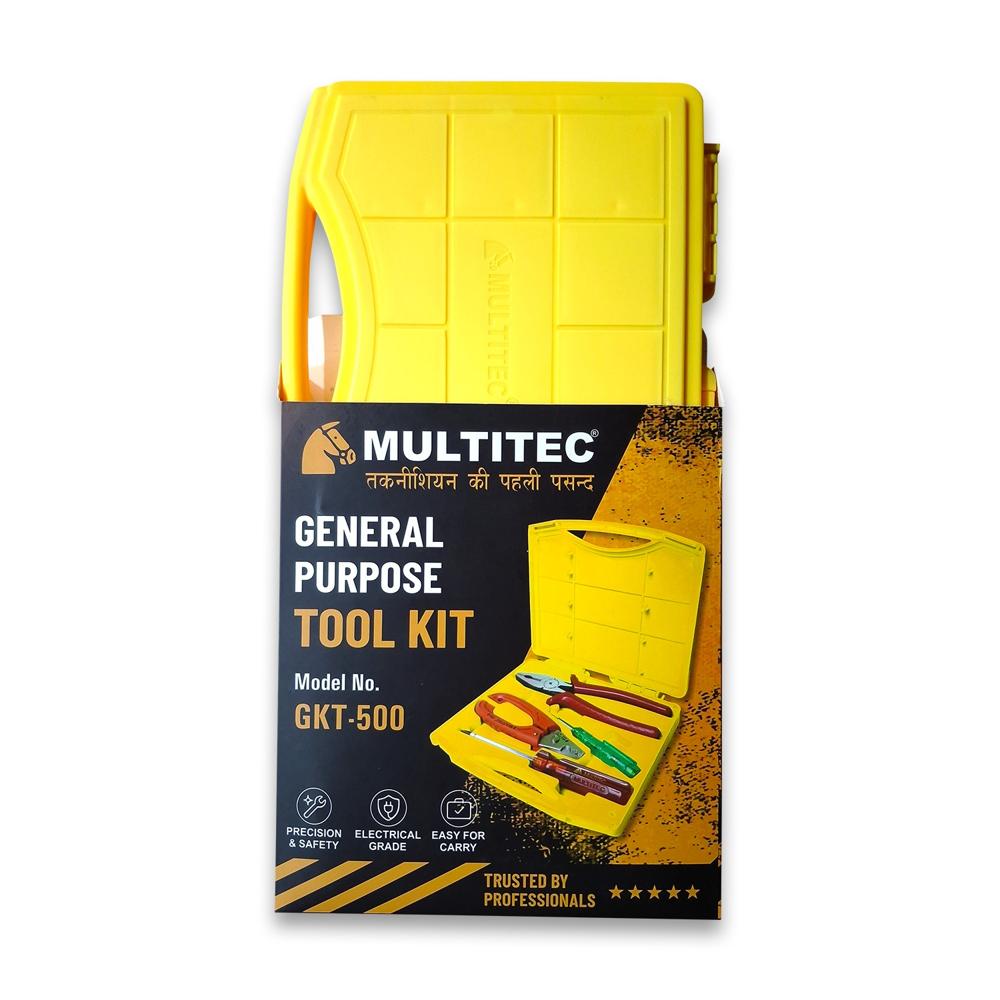 Multitec General Purpose Tool Kit - Color: Yellow