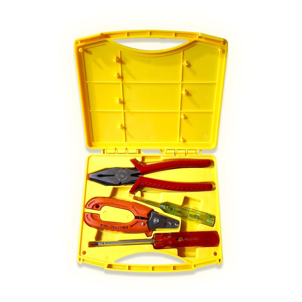 Multitec General Purpose Tool Kit - Color: Yellow