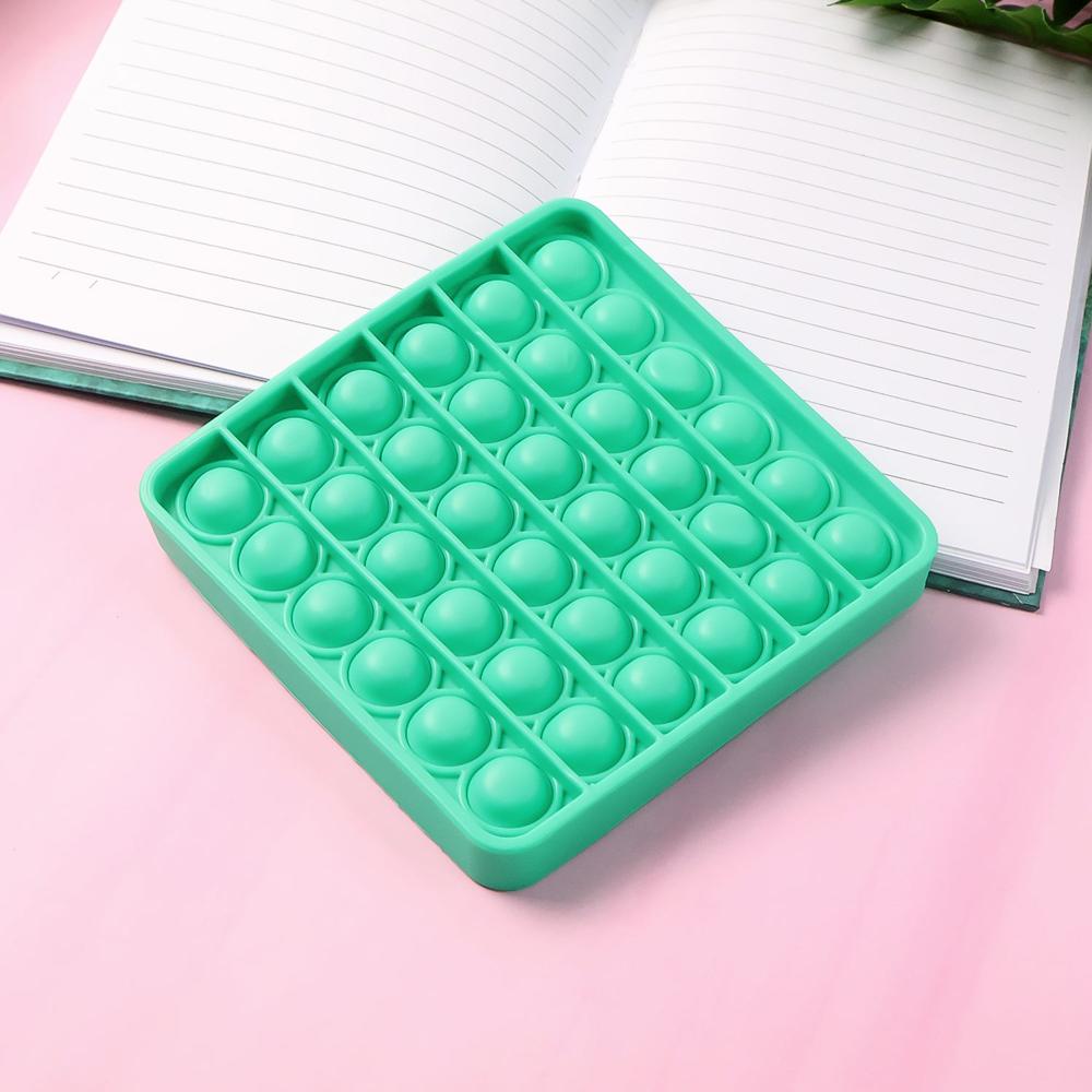 Premium Square Shape Silicone Pop It Fidget Toy (1 Pc)
