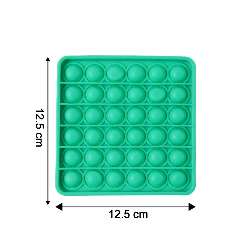 Premium Square Shape Silicone Pop It Fidget Toy (1 Pc)