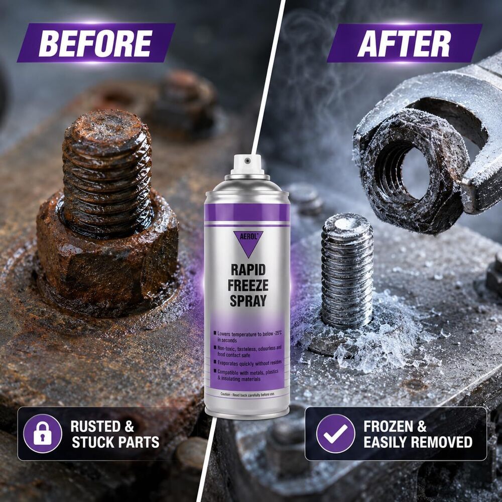 Aerol Rapid Freeze Spray, Grade 9984 126g