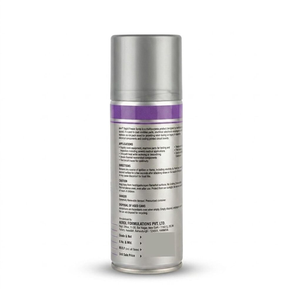 Aerol Rapid Freeze Spray, Grade 9984 126g