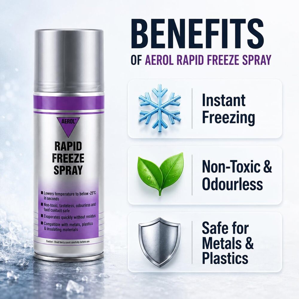 Aerol Rapid Freeze Spray, Grade 9984 126g