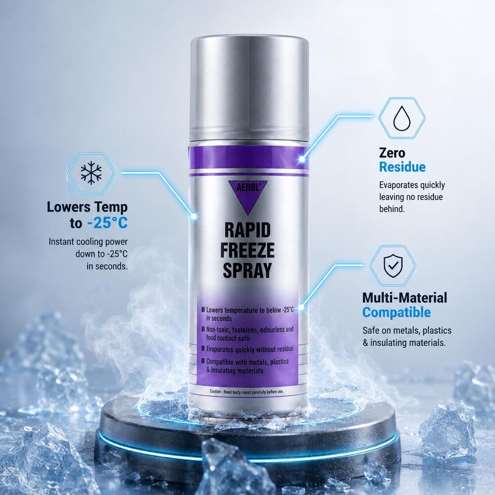 Aerol Rapid Freeze Spray, Grade 9984 126g