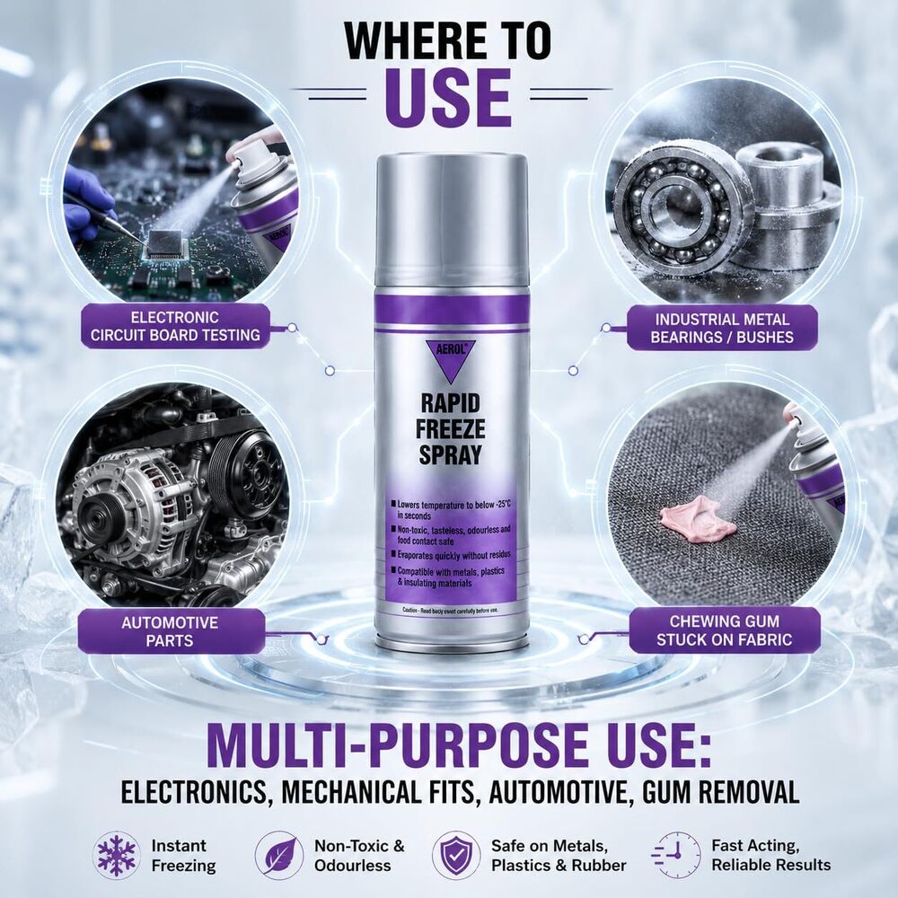 Aerol Rapid Freeze Spray, Grade 9984 126g