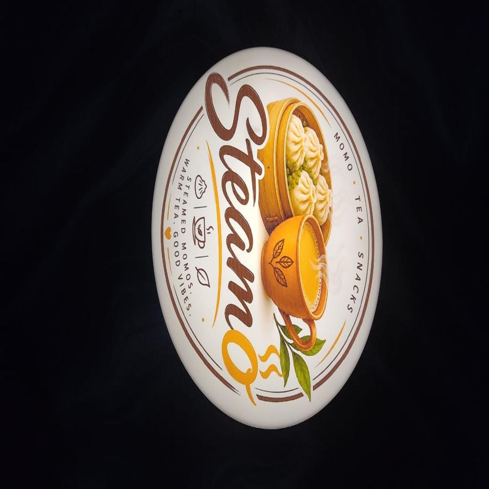 Acrylic logo