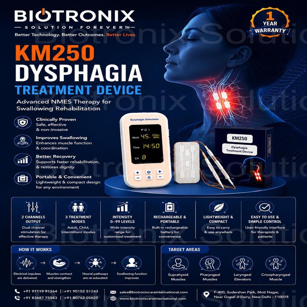 Digital NMES Therapy Machine for Swallowing Disorders