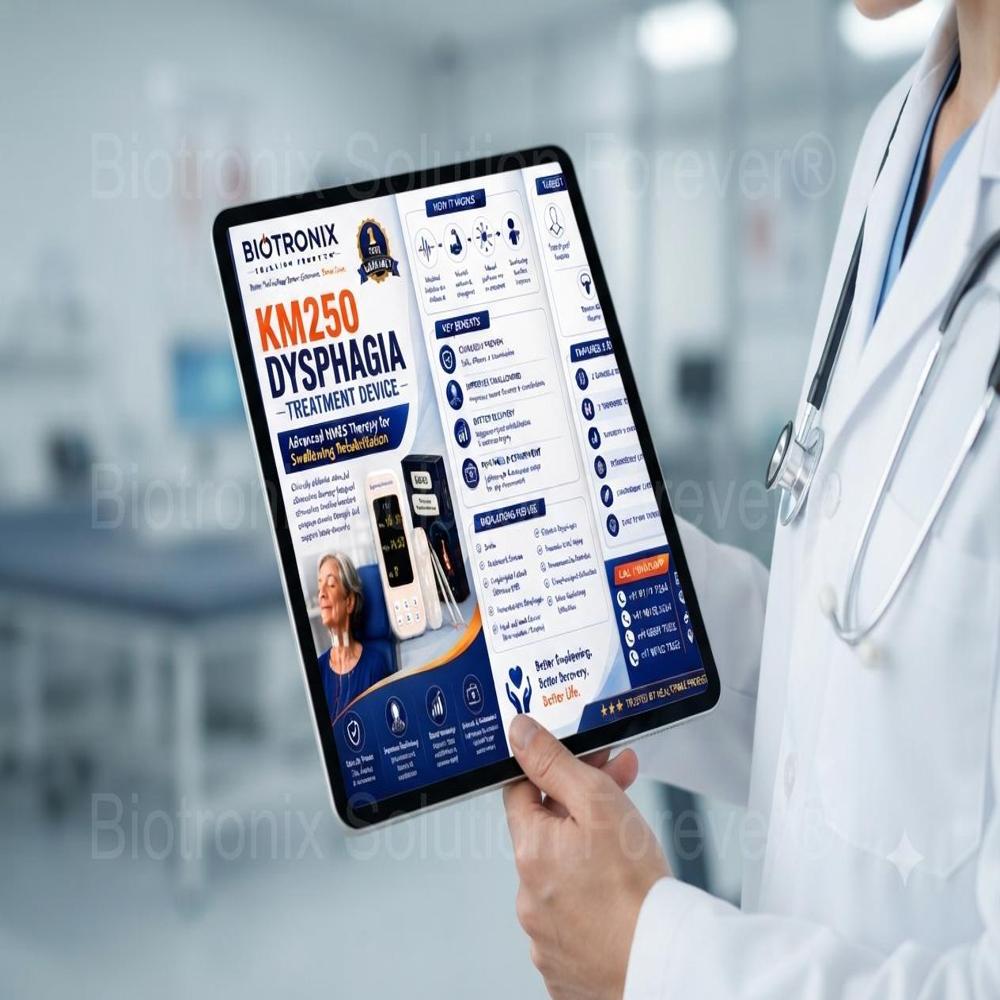 Digital NMES Therapy Machine for Swallowing Disorders