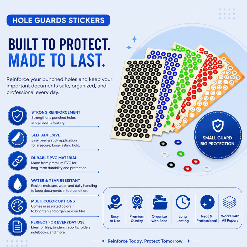 Self-Adhesive PVC Hole Guard Stickers