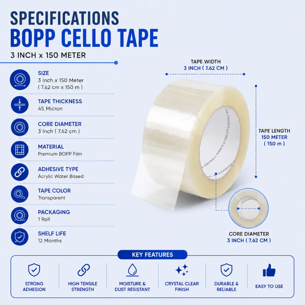 BOPP Cello Tape