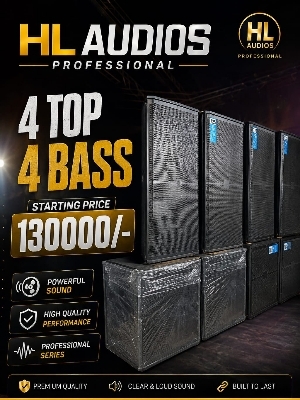 Dj setup 4 top 4 bass