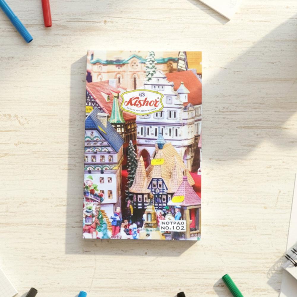 Premium Pocket Notebook 80-Page Writing Notepad (165 x 105 mm, 1 Pc)