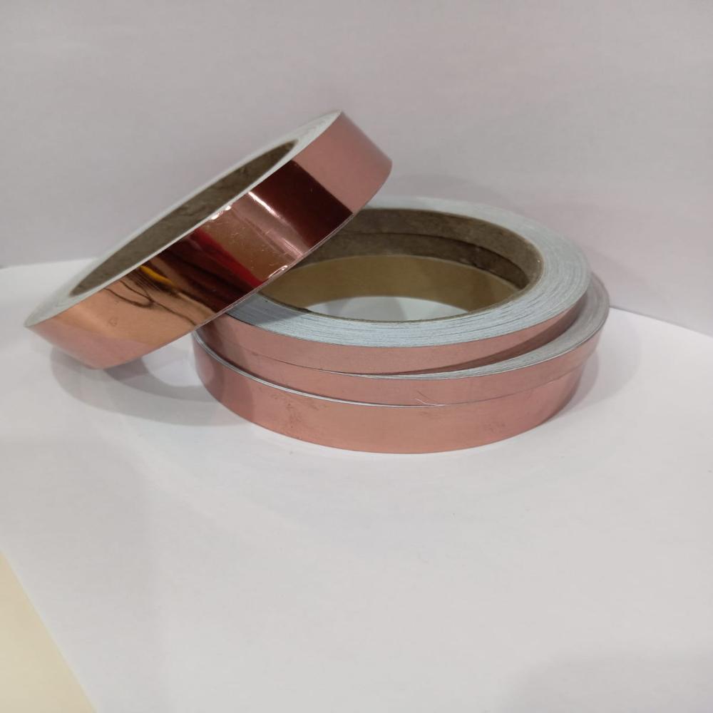Industrial Rose Gold Tape - Coating Type: Acrylic Adhesive Coating On Both Sides Of Pet Film