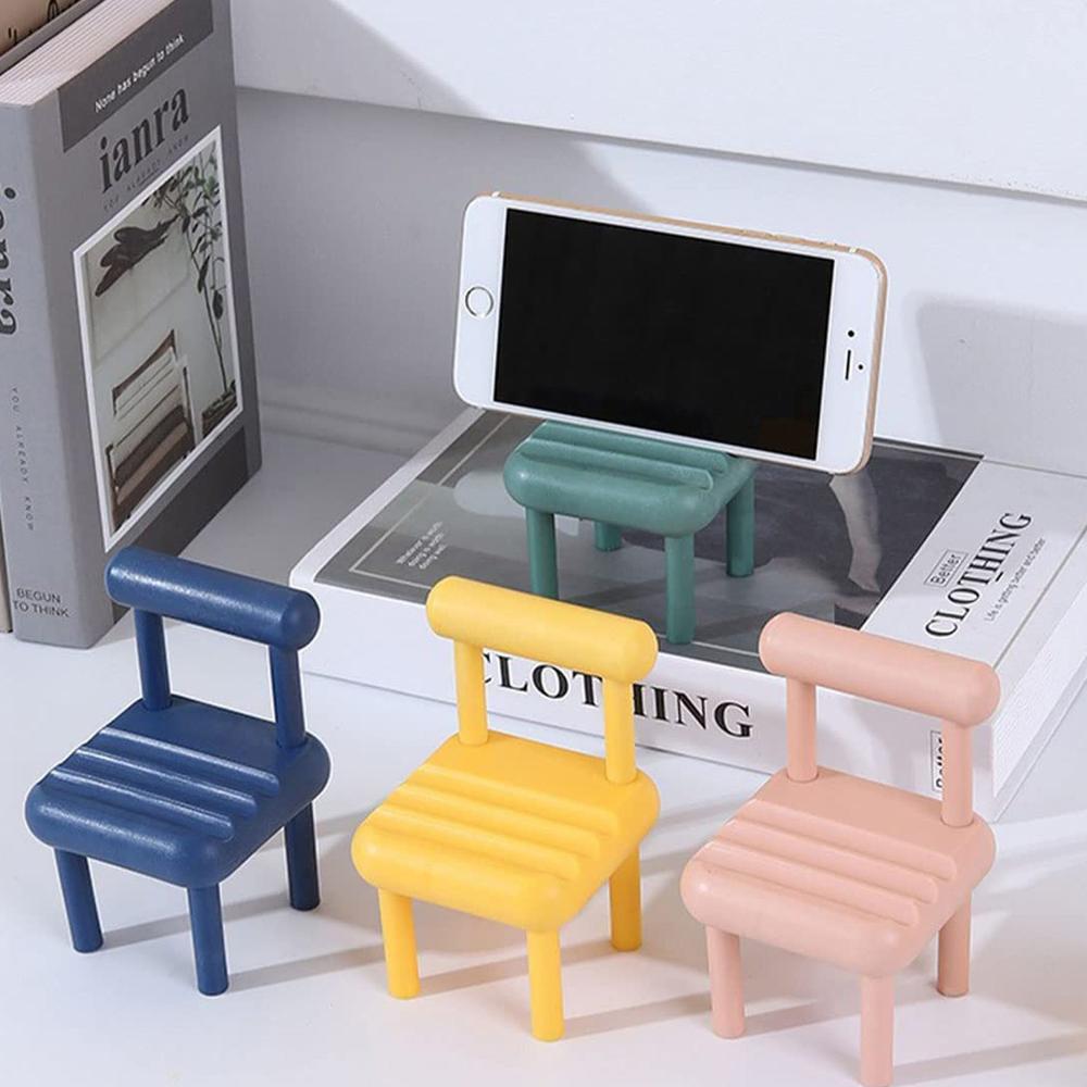 Mini Chair Phone Holder for All Mobile Phones (1 Pc)