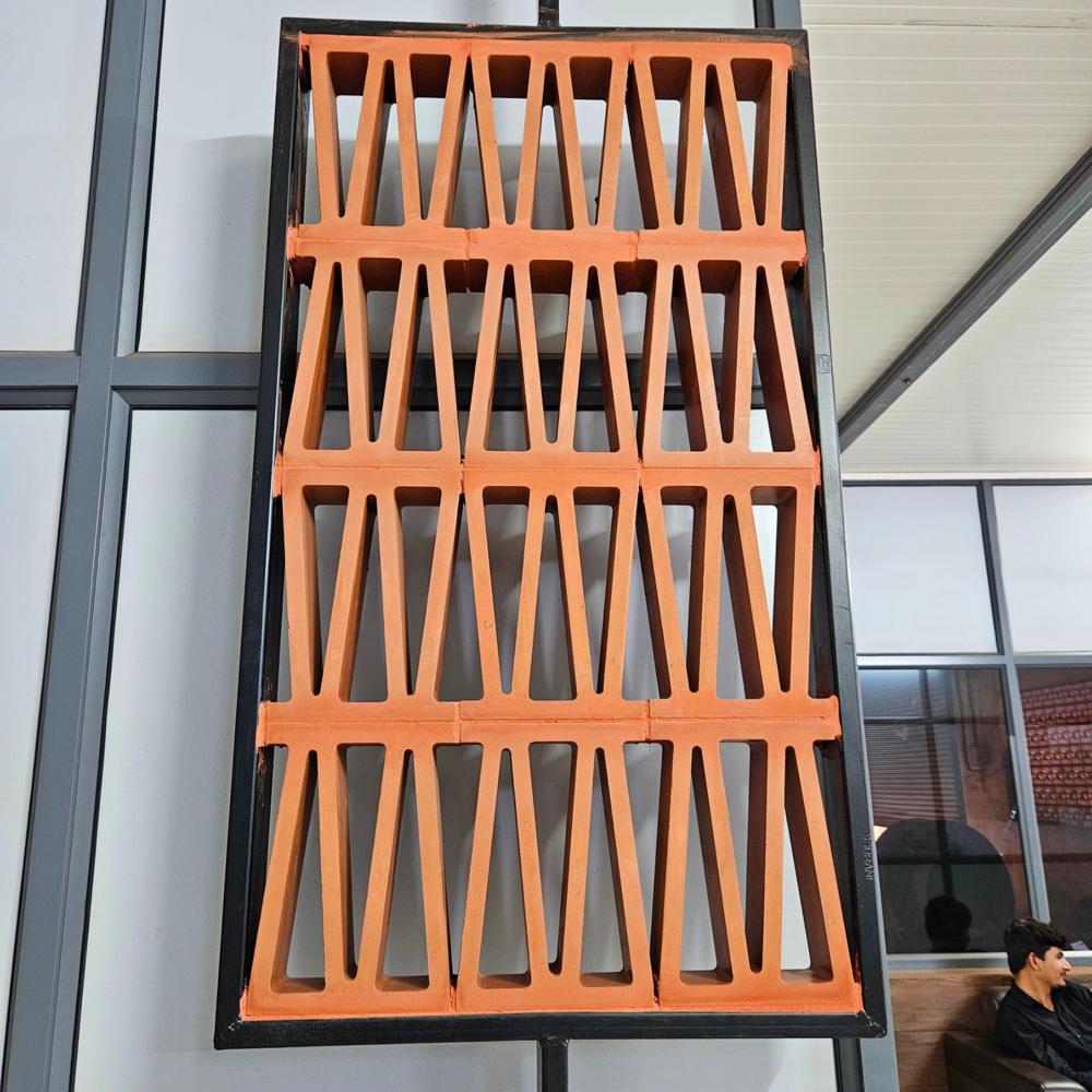 Teracotta W Clay Jali Breeze Block