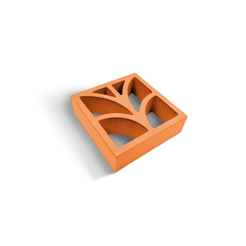 Terracotta Arrow jali breze block
