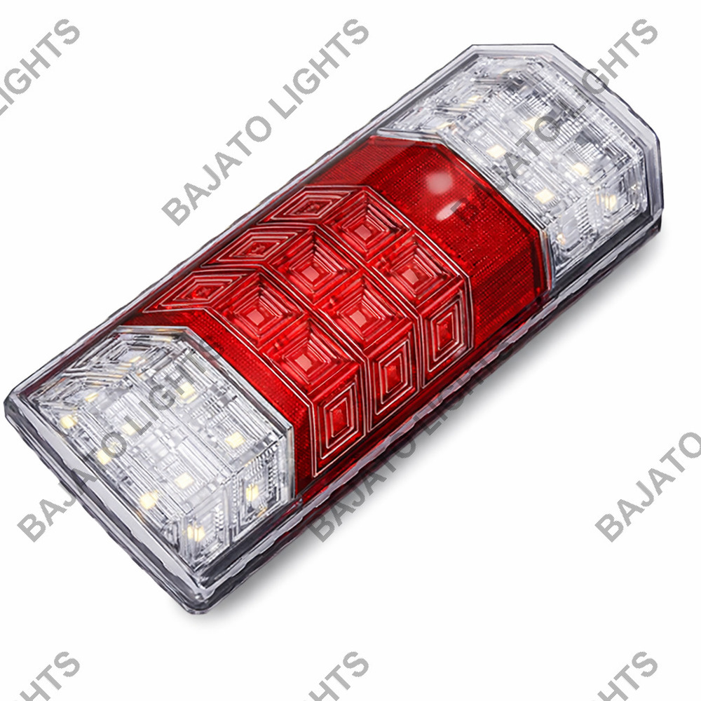 Lg093 - Led Tail Lamp Assembly - Color: Red And White