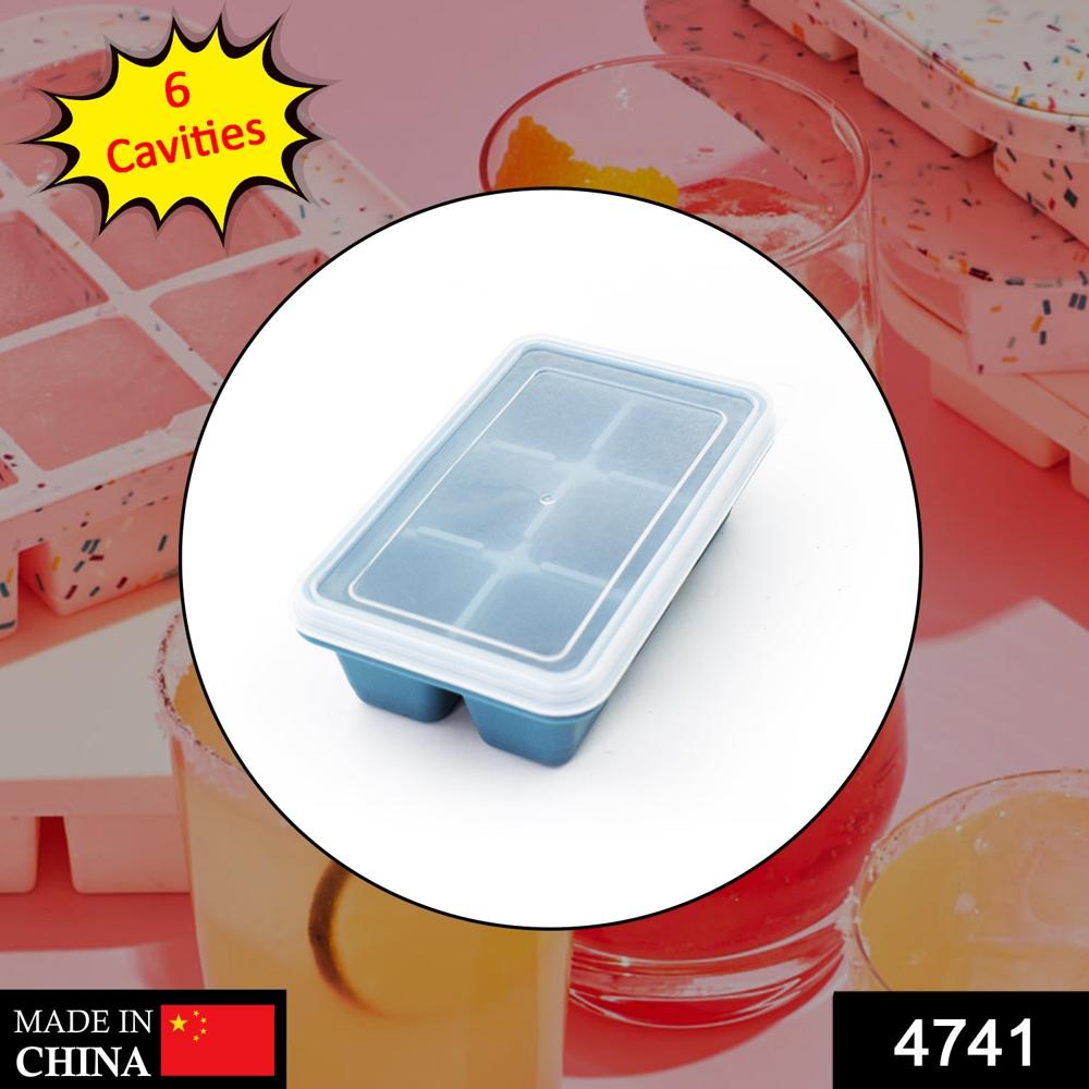 6-grid Silicone Ice Tray Ideal For Household Ice Making - Application: As Per Product Requirement