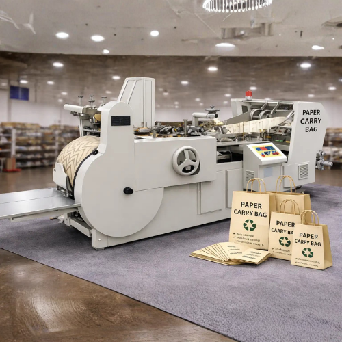 Paper Carry Bag Making Machine