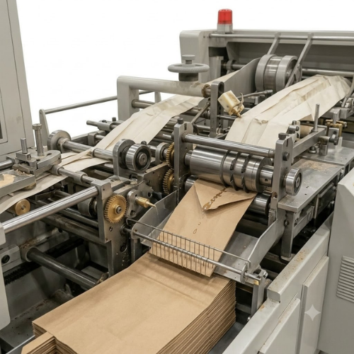 Paper Carry Bag Making Machine