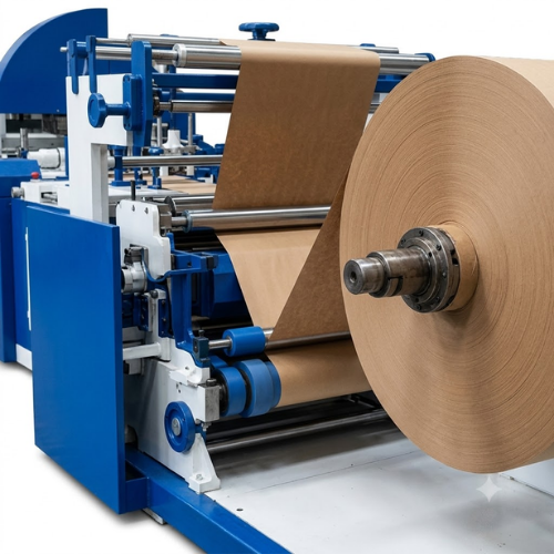Automatic Paper Bag Making Machine