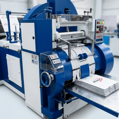 Automatic Paper Bag Making Machine