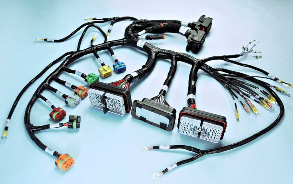 EV ECU High-Density Wire Harness Assembly