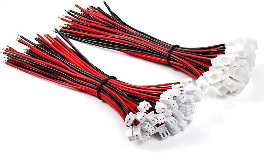 JST-XH 2.54mm Pitch 2-Pin Wire Harness Cable