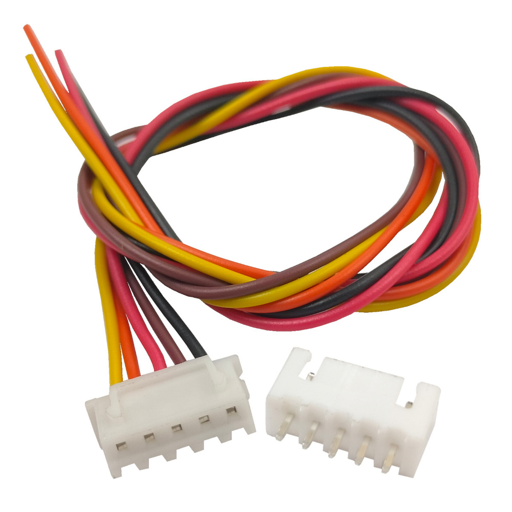 JST-XH 2.54mm Pitch 5-Pin Connector Harness And Header