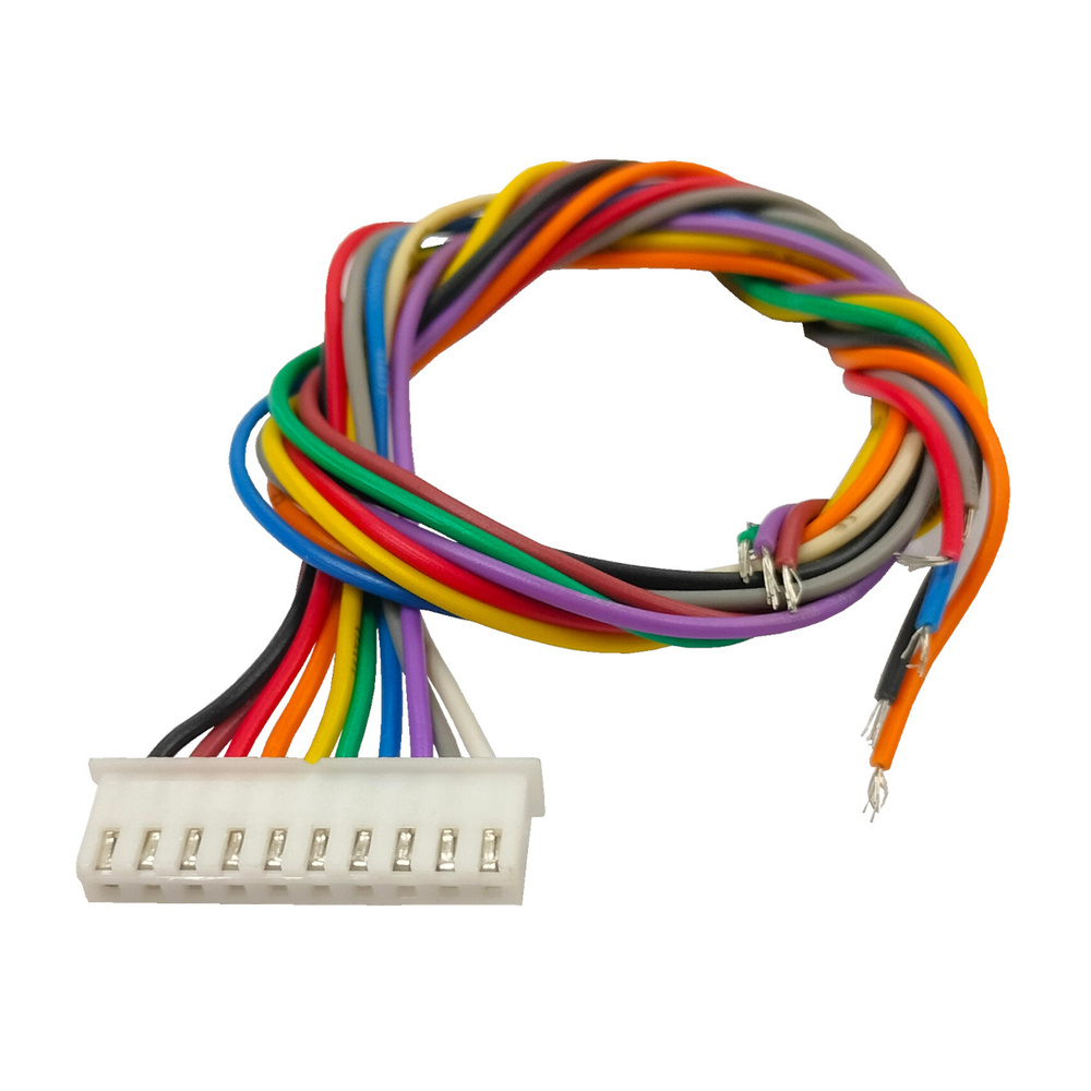 JST-XH 2.54mm Pitch 10-Pin Female Wire Harness