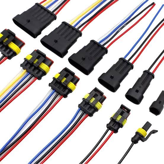 Superseal Weatherpack Waterproof Wire Connector Cable Set