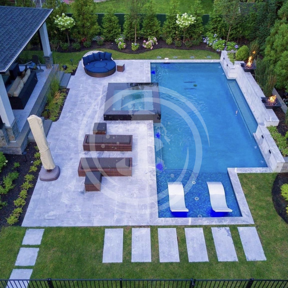 Swimming Pool - Abs Material, 3.5' To 8' Depth Range | Designed For Hotels And Resorts, Ideal For Relaxation