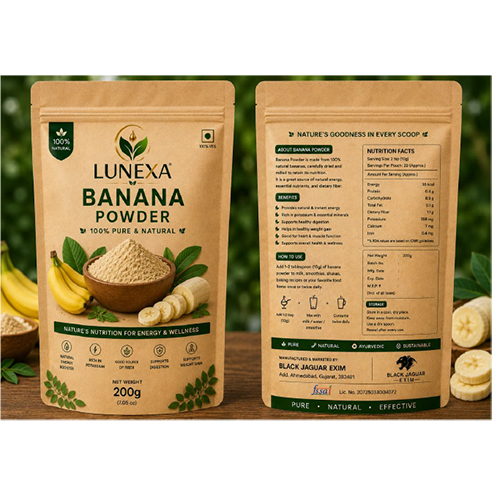 Dry Banana Powder A (200Gm) - Cultivation Type: Natural