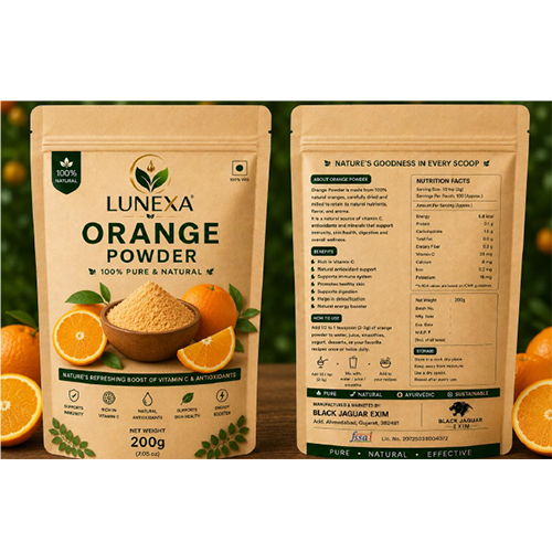 Dry Orange Powder